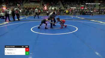 52 lbs Consolation - Kash Kappius, Nebraska Boyz vs Cole Martin, Greater Heights