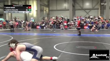 145 lbs Cons. Round 3 - Judah Rider, Olathe East vs Landyn Phillips, Maize