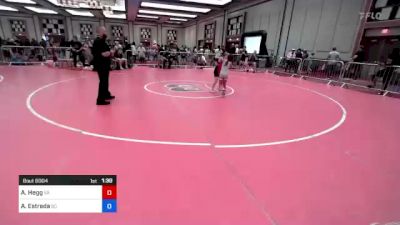 70 lbs Rr Rnd 1 - Alexa Hegg, Va vs Audio Estrada, Sc