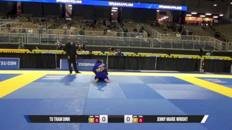 Jenny Marie Wright vs Tu Tram Dinh 2025 Pan Jiu Jitsu IBJJF Championship