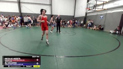 136 lbs Cons. Semi - Nicolas Arzeta, Barlow Mat Club (DBA Barlow Wrestling) vs Eli Saldana, FordDynastyWrestlingClub