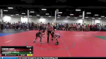 56 lbs Round 1 (8 Team) - Carter Hardy, U2 Upstate Uprising Gold vs Alexander LaBella, Flemington