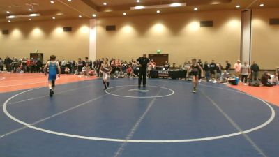 88 lbs Cons. Sub-semis - Marco Minelli, Iron Horse vs Dylan Silkowski, All I See Is Gold Academy