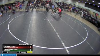 165 lbs Cons. Round 1 - Cinsere Clark, Doomsday Wrestling Club vs Diego Francisco, New Mexico