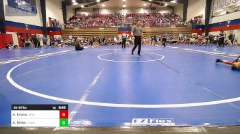 64-67 lbs Consolation - Alexander Evans, Jenks Trojan Wrestling Club vs AJ Miller, Team Tulsa Wrestling Club