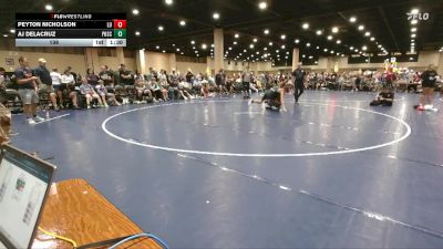 138 lbs Round 5 (6 Team) - AJ DeLacruz, Powerhouse vs Peyton Nicholson, Level Up