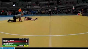 80 lbs Placement (4 Team) - Samuel Dagel, Worthington vs Beckett Marsh, Waconia