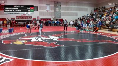 160 lbs Cons. Round 4 - Lane Citrowske, Canby vs Nathan Blaschko, Tri-City United