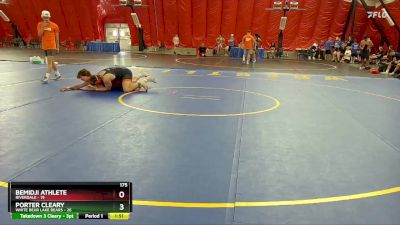 175 lbs Round 4 (6 Team) - Porter Cleary, White Bear Lake Bears vs Bemidji Athlete, Riverdale