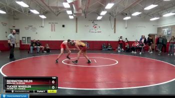 138 lbs Round 3 - Tucker Wheeler, Prairie City Monroe vs Remington Fields, Highland, Riverside