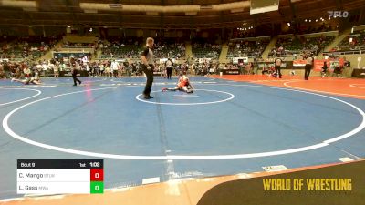 73 lbs Round Of 64 - Cayden Mango, Stl Warriors vs Logan Gass, Moen Wrestling Academy