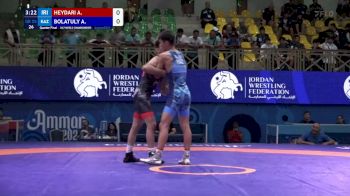 55 kg 1/4 Final - Amirali Heydari, Iran vs Alpamys Bolatuly, Kazakhstan