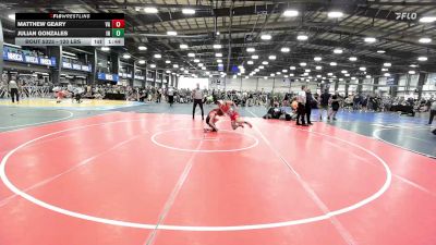 120 lbs Round Of 64 - Matthew Geary, VA vs Julian Gonzales, IN