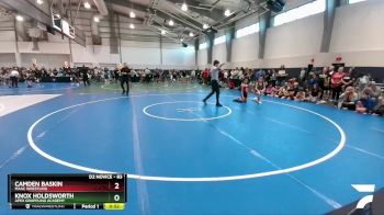 83 lbs Champ. Round 1 - Knox Holdsworth, Apex Grappling Academy vs Camden Baskin, MAAC Wrestling