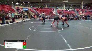 235 lbs Semifinal - Leland Day, Grandview Wolves Wrestling Clu vs William Bishop, Matside Wrestling Academy