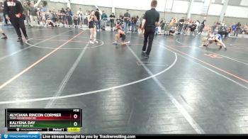 77-79 lbs Round 1 - Kalyena Day, Basement Boys WC vs Alyciana Rincon Cormier, Team Aggression WC