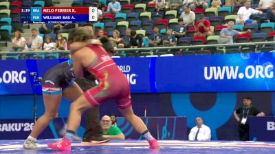 73 kg Repechage - Kaillany Melo Ferreira Da Cruz, Brazil vs Aisha Williams Bautista, Panama