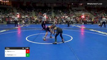 70 lbs Prelims - Eli Berry, Prodigy WC vs Calvin Rathjen, Sebolt Wrestling Academy