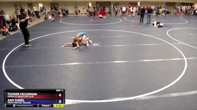 97 lbs Semifinal - Tucker McLennan, Pinnacle Wrestling Club vs Sam Dagel, Worthington Trojans