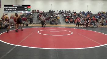 285 lbs Round 4 - Anthony Keys, CR Kennedy vs Baylor Ferreira, Fort Madison JV