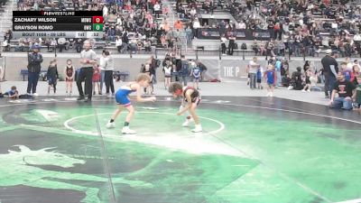 59 lbs Champ. Rd Of 32 - Zachary Wilson, Mat Demon Wrestling Club vs Grayson Romo, Buzzsaw Wrestling Club
