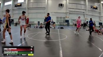 160 lbs Finals (2 Team) - Trey Sheppard, WV Wild vs Maximus Baxter, Contenders WA Blue