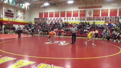 157 lbs Quarterfinal - Liam Weber, West Delaware, Manchester vs Devin Hendricks, Marion