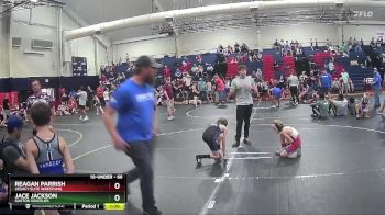 66 lbs Cons. Round 3 - Reagan Parrish, Legacy Elite Wrestling vs Jace Jackson, Gaston Grizzlies
