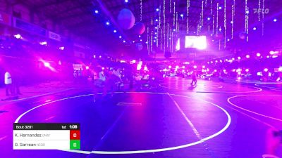 155 lbs Semifinal - Keren Hernandez, Unattached vs Olivia Garrean, Nebraska Wr Ac