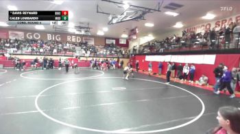 120 lbs Cons. Round 4 - Caleb Lombardo, Middleton vs Davis Reynard, Bishop Kelly High School