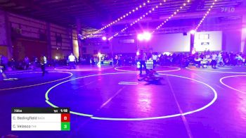 73 lbs Quarterfinal - Chaz Bedingfield, Backyard Brawlers vs Christian Velasco, The Wrestling Asylum