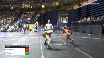 141 lbs Prelims - Real Woods, Stanford vs Sawyer Degen, North Dakota State