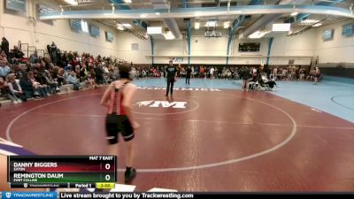 91-96 lbs Round 1 - Remington Daum, Fort Collins vs Danny Biggers, Eaton