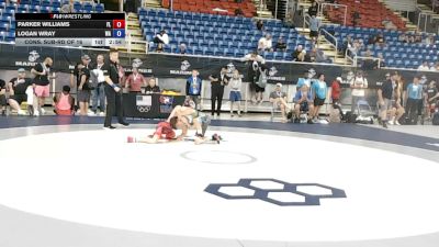 100 lbs Cons. Sub-rd Of 16 - Parker Williams, Florida vs Logan Wray, Washington