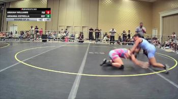 123 lbs Round Of 32 - Amaiah Williams, Paw vs Arianna Estrella, Hesperia HS