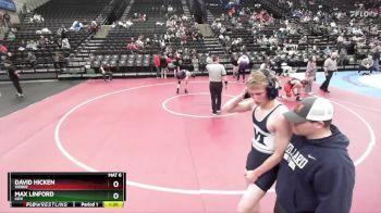 141 lbs Champ. Round 2 - David Hicken, Weber vs Max Linford, Lehi
