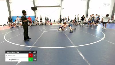 163 lbs Semifinal - Ryan Willi, Triumph Maize vs Cooper Lengkeek, Michigan Premeir Gold