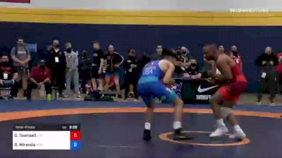 60 kg Semifinal - Gabriel Townsell, Little Huskies Wrestling Club vs Randon Miranda, New York Athletic Club
