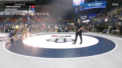 135 lbs Champ. Rd Of 64 - Erika Sleznikow, WI vs Lauryn Bodily, WY