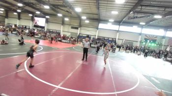 62 lbs Round Of 16 - Bennett Martinez, Tucson Pride WC vs Izrael Casaus, Juggernaut WC