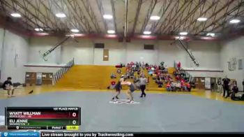 220 lbs Finals (2 Team) - Wyatt Willman, North Posey vs Eli Jenne, Washington