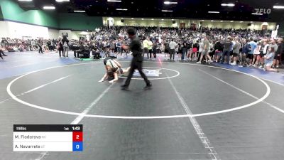 118 lbs Consi Of 16 #1 - Maya Fiodorova, NV vs Aleena Navarrete, UT