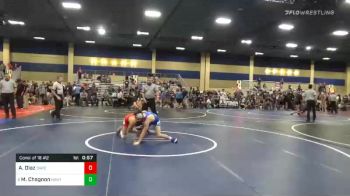 Match - Andrew Diaz, Bakersfield Drillers vs Mick Chagnon, Havre Wrestling