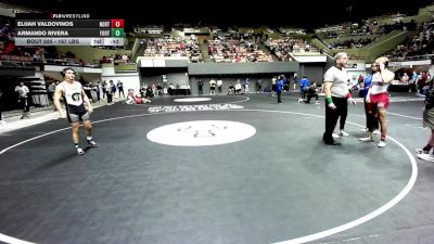 167 lbs Consi Of 16 #2 - Elijah Valdovinos, North vs Armando Rivera, Foothill