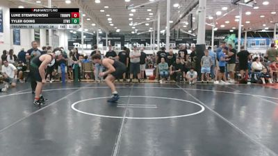 174 lbs Semifinal - Luke Stempkowski, Triumph Blue - HSC vs Tyler Going, Shore Thing Sand - HSC