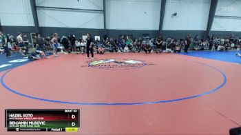 126 lbs Cons. Round 2 - Benjamin Musovic, Outlaw Wrestling Club vs Haziel Soto, Mat Demon Wrestling Club