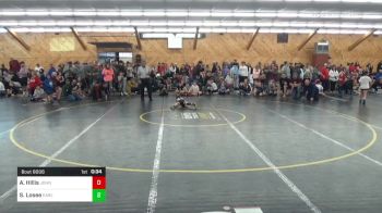 Round Of 32 - Austin Hillis, Johnson City vs Sawyer Losee, Earlville