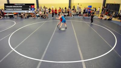 150 lbs Quarters - Holden Brazelton, IL vs Connor Peterson, MN
