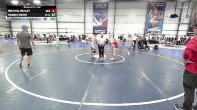 132 lbs Rr Rnd 2 - Brandon Vinson, Ohio Titan Grey vs Lukas Norbury, D3 Training Center