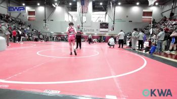 115 lbs Rr Rnd 1 - Joslynn White, Skiatook Youth Wrestling vs Arwen Frisby, Skiatook Youth Wrestling